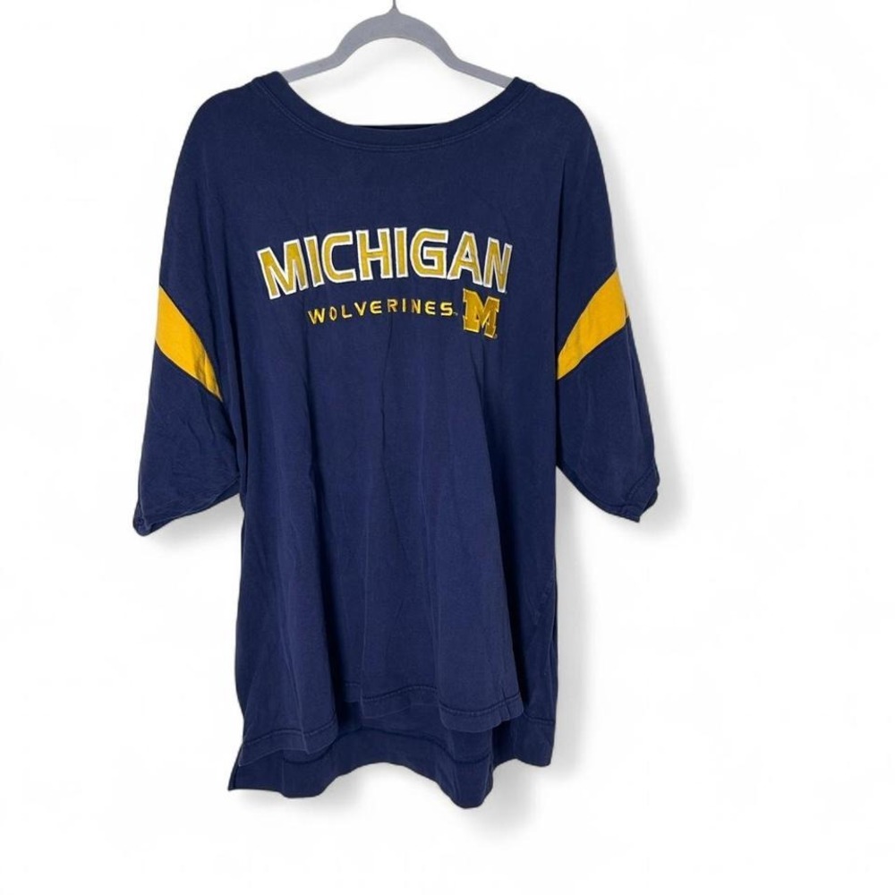 Michigan Wolverines navy blue oversized t-shirt Size 3XL #college
